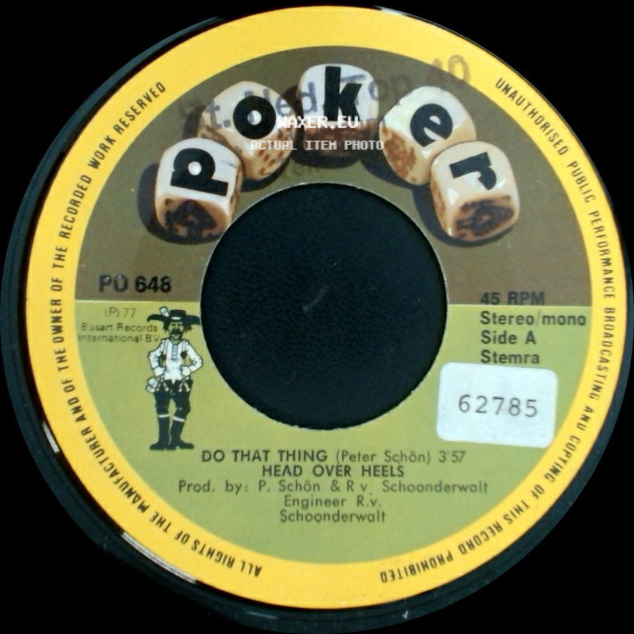 Head Over Heels - Do That Thing / Get Me On side A