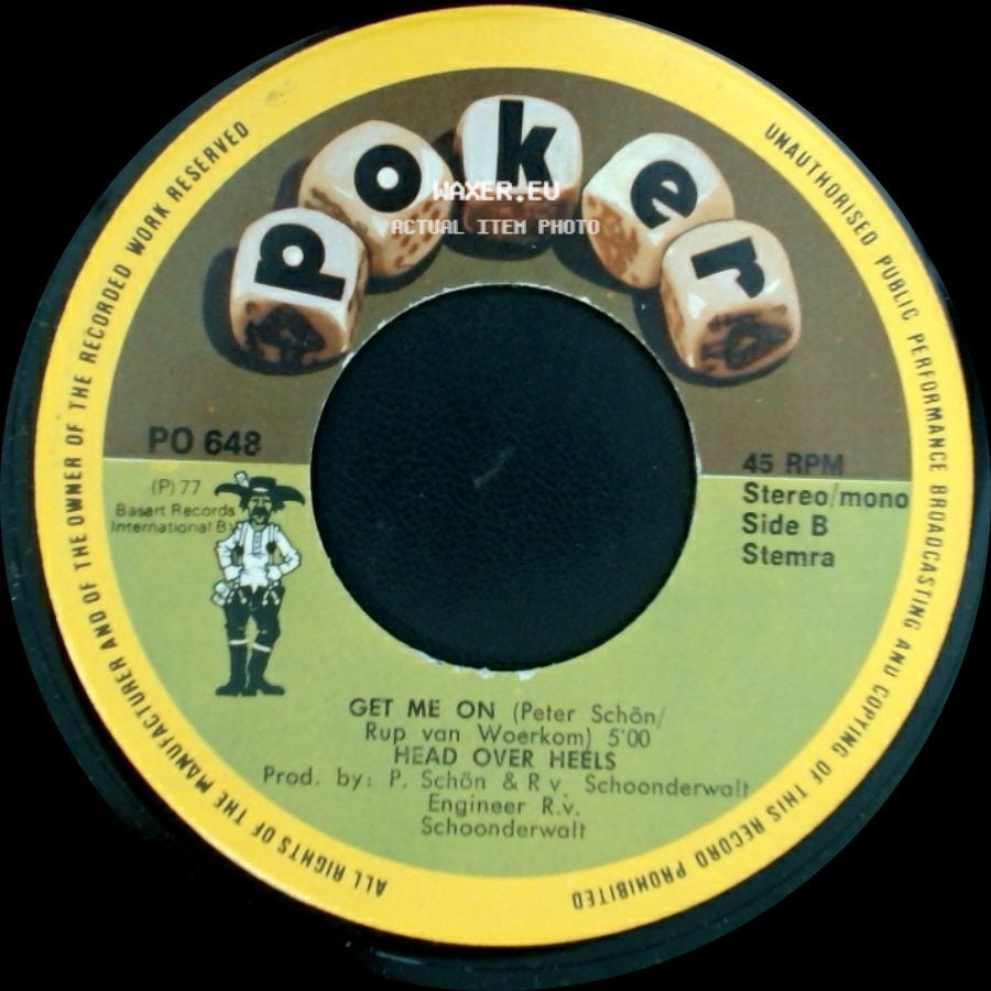 Head Over Heels - Do That Thing / Get Me On side B