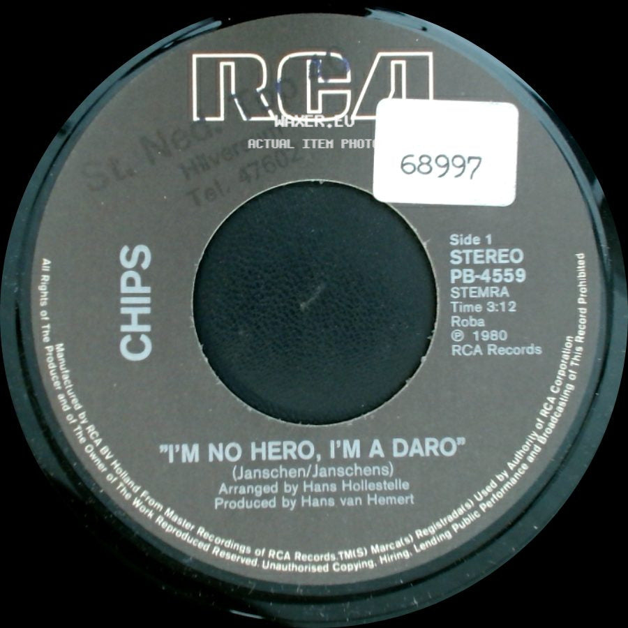 Chips - I'm No Hero, I'm A Daro / Majesty side A