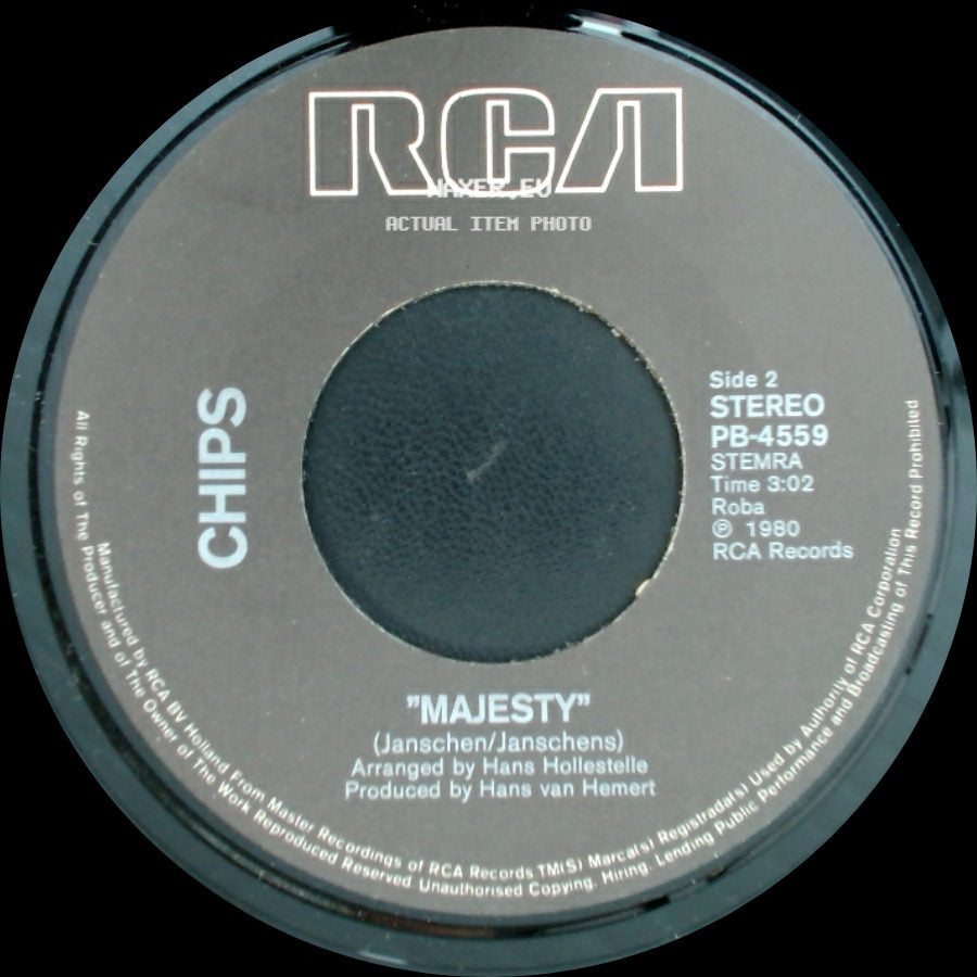 Chips - I'm No Hero, I'm A Daro / Majesty side B