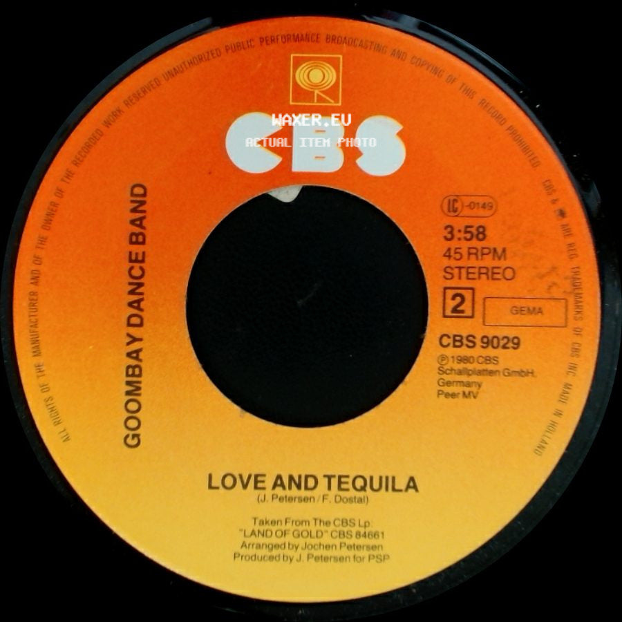 Goombay Dance Band - Love And Tequila / Eldorado side A