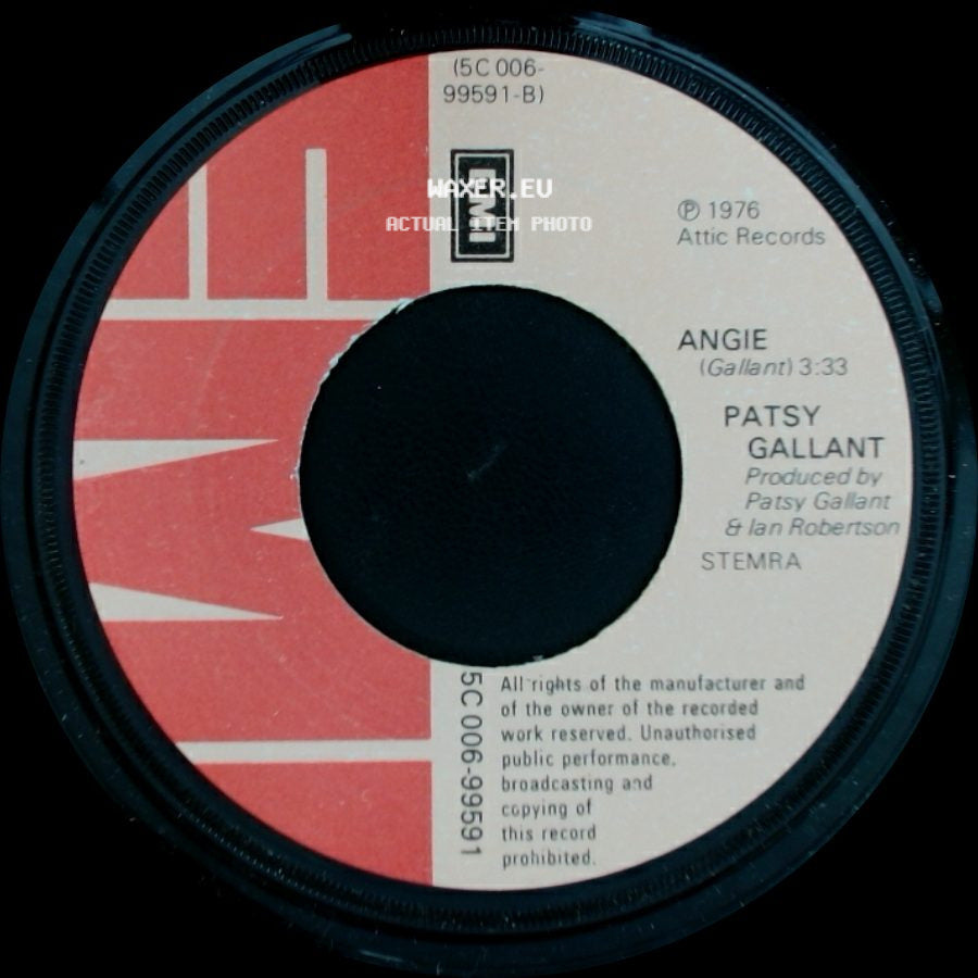 Patsy Gallant - From New York To L.A. / Angie side B