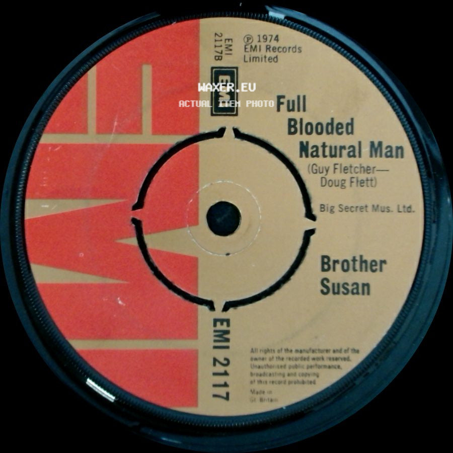 Brother Susan - See My Fingers Fly / Full Blooded Natural Man side B