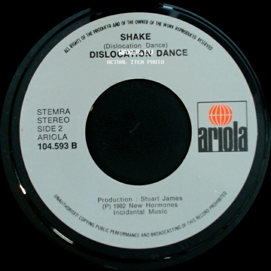 Rosemary / Shake - Dislocation Dance / Dislocation Dance side B