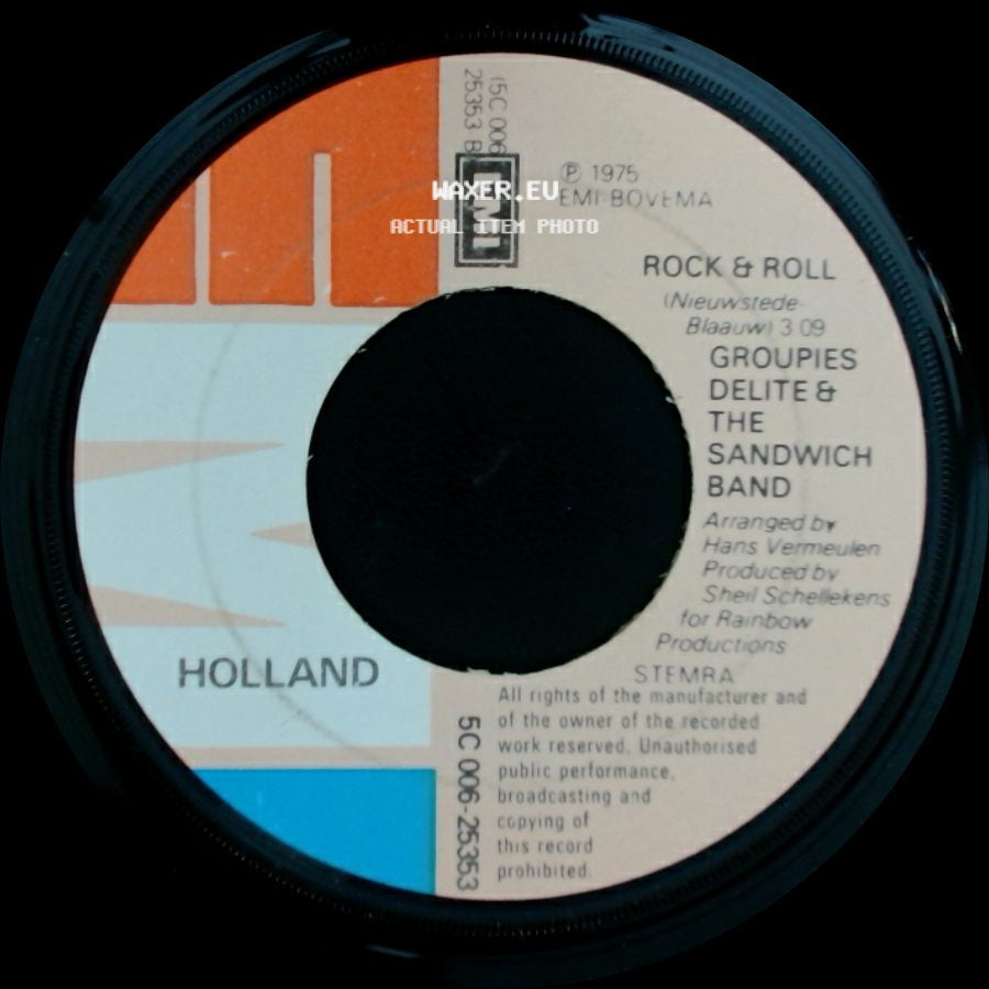 Groupies Delite & The Sandwich Band - Rock & Roll / Alley Oop side A