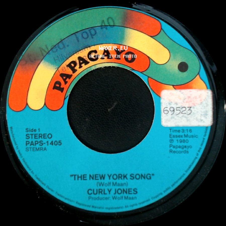 Curly Jones - The New York Song / Dreams side A