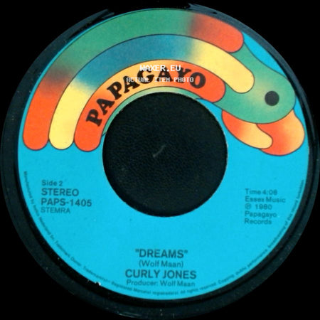 Curly Jones - The New York Song / Dreams side B