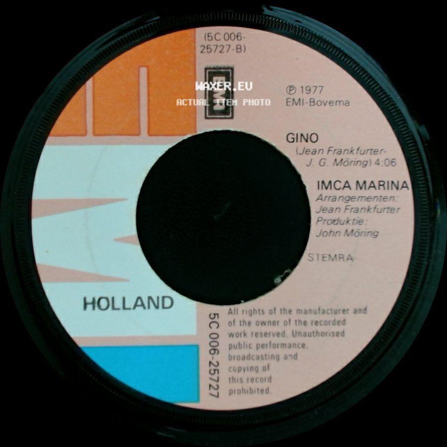 Imca Marina - Vannacht / Gino side B