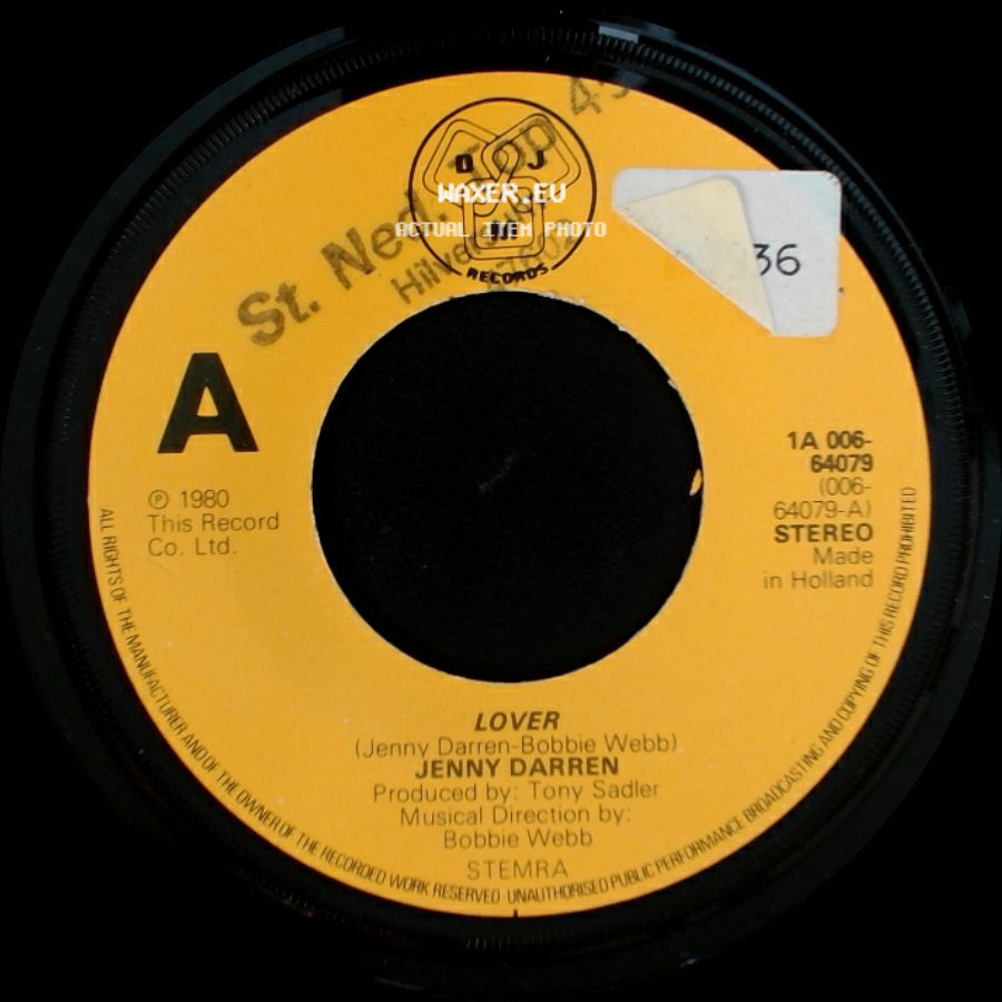 Jenny Darren - Fifties Teen / Lover side B