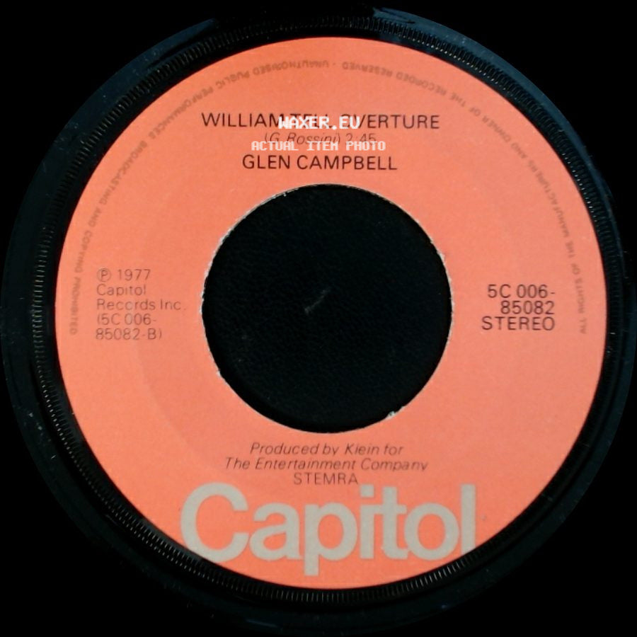 Glen Campbell - Southern Nights / William Tell Overture side B