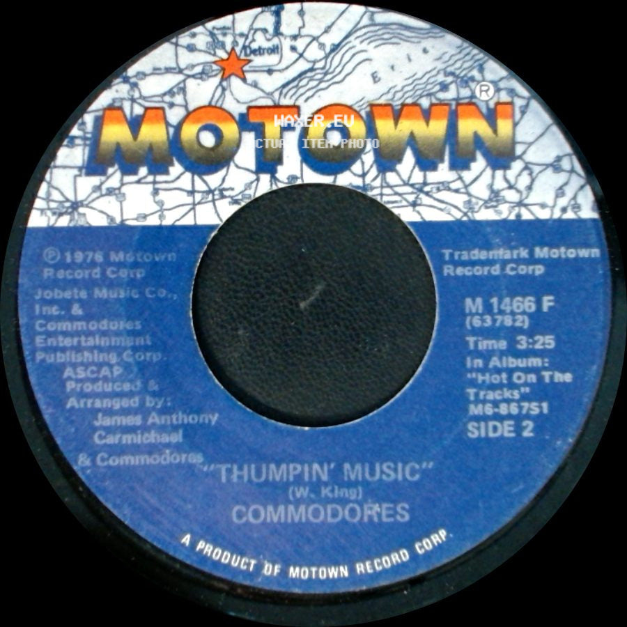 Commodores - Sail On / Thumpin' Music side B