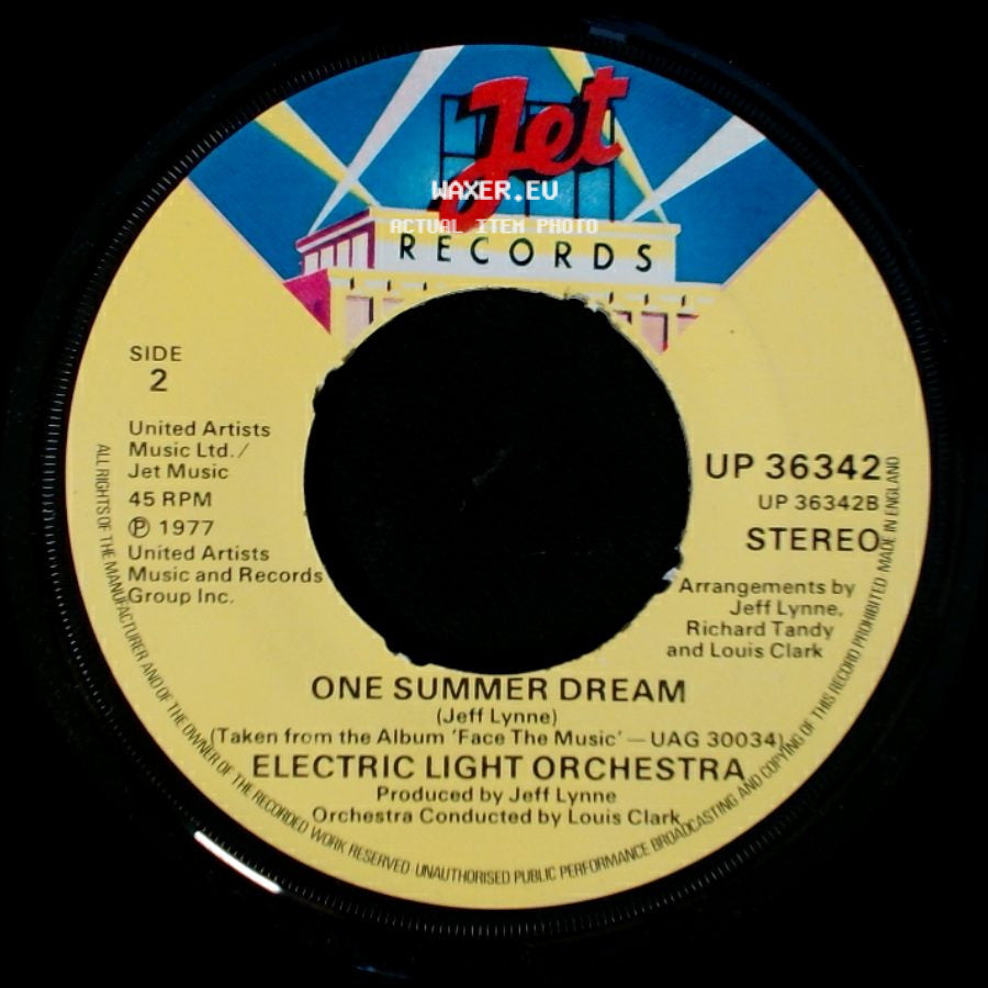Electric Light Orchestra - Mr. Blue Sky / One Summer Dream side B