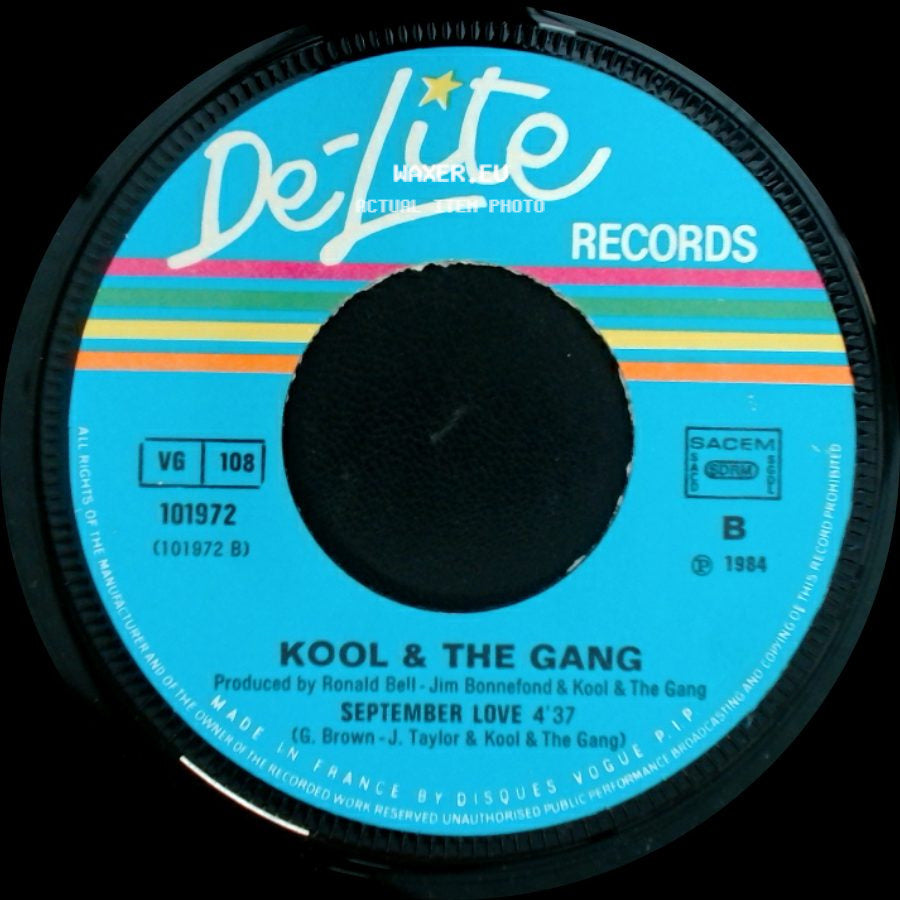 Kool & The Gang - In The Heart / September Love side B