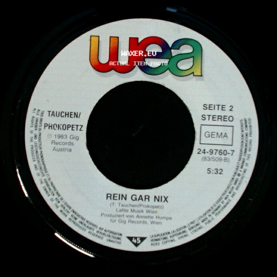 Tauchen/Prokopetz - Rein Gar Nix / Codo side A