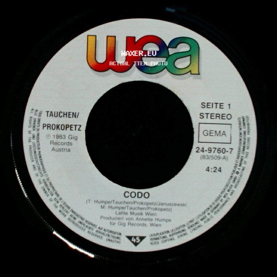 Tauchen/Prokopetz - Rein Gar Nix / Codo side B