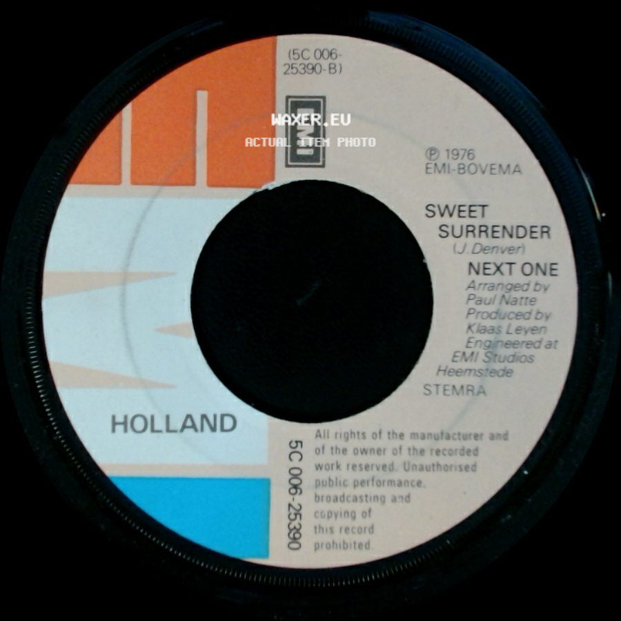 Sweet Surrender / Little Spanish Sailor - Next One / Next One side A