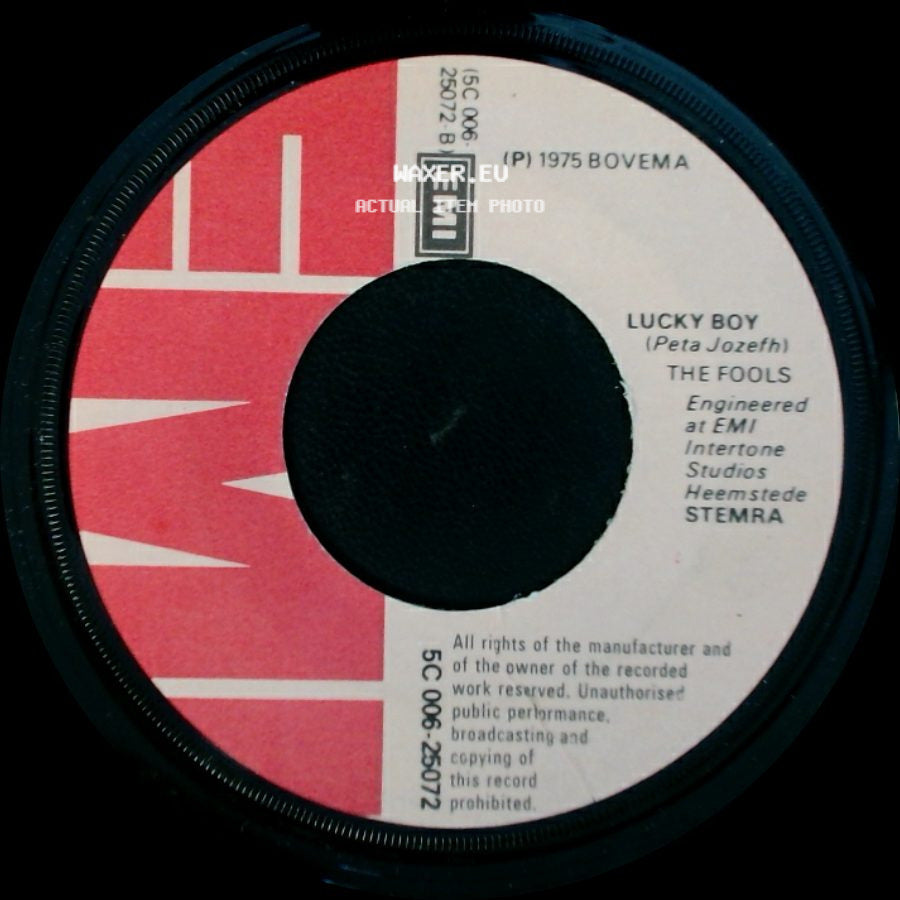 The Fools - Lucky Boy / Sunshine Girl side A