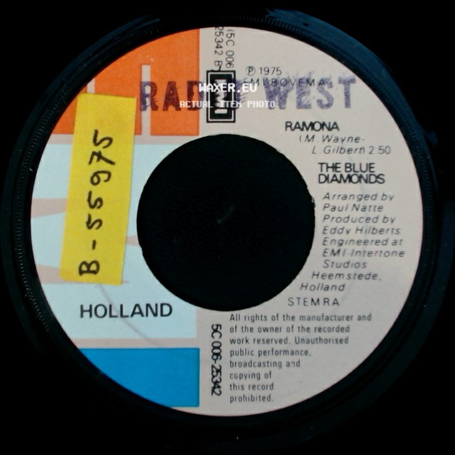 The Blue Diamonds - Ramona / Disco Dolly side A