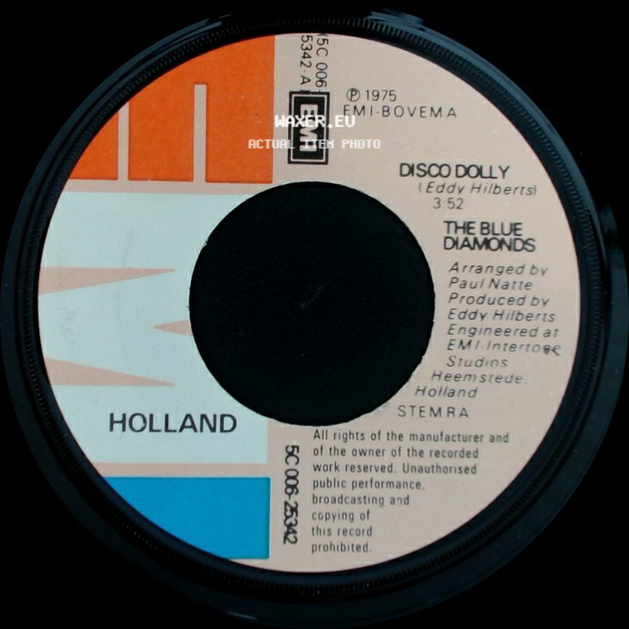 The Blue Diamonds - Ramona / Disco Dolly side B