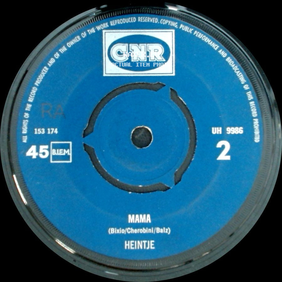 Heintje - Zwei Kleine Sterne / Mama side B