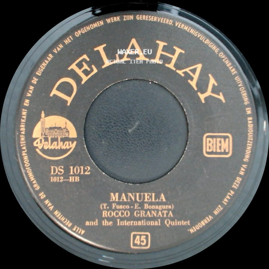 Rocco Granata And The International Quintet - Manuela / Marina side A