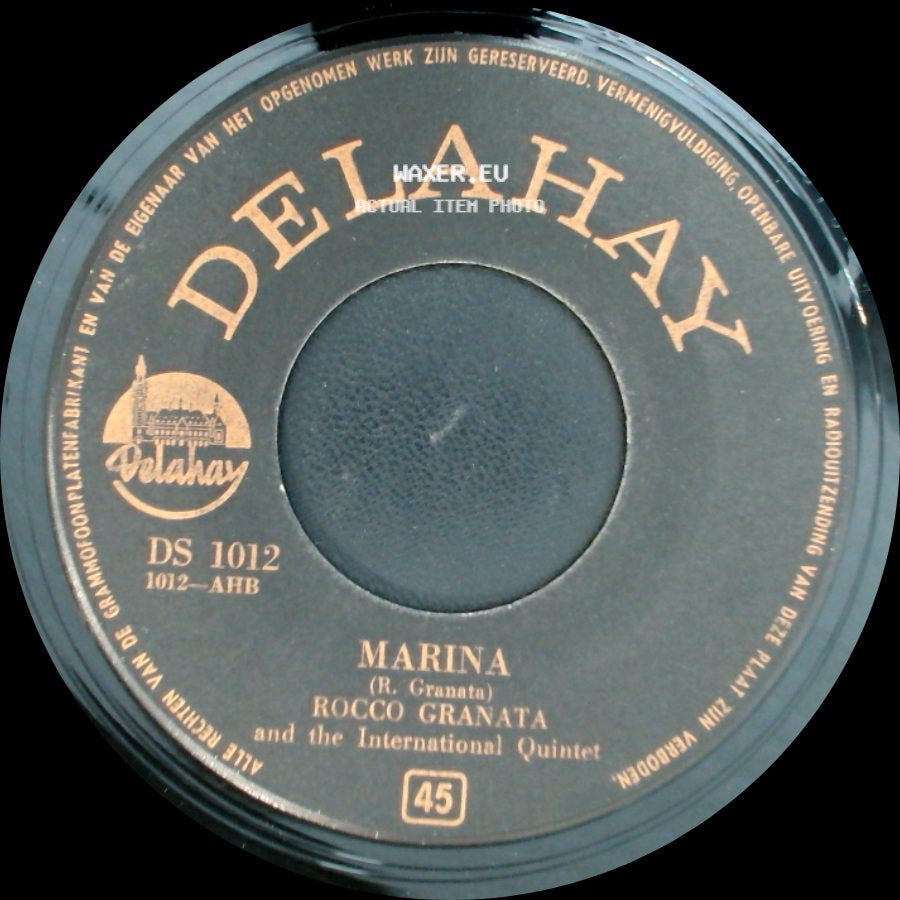 Rocco Granata And The International Quintet - Manuela / Marina side B