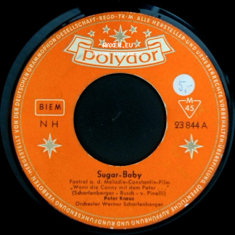 Peter Kraus - Sugar-Baby / Ich Denk' An Dich side A
