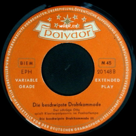 Unknown Artist - Die Beschwipste Drahtkommode / Die Beschwipste Drahtkommode side A