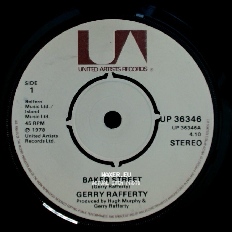 Gerry Rafferty - Baker Street / Big Change In The Weather side A