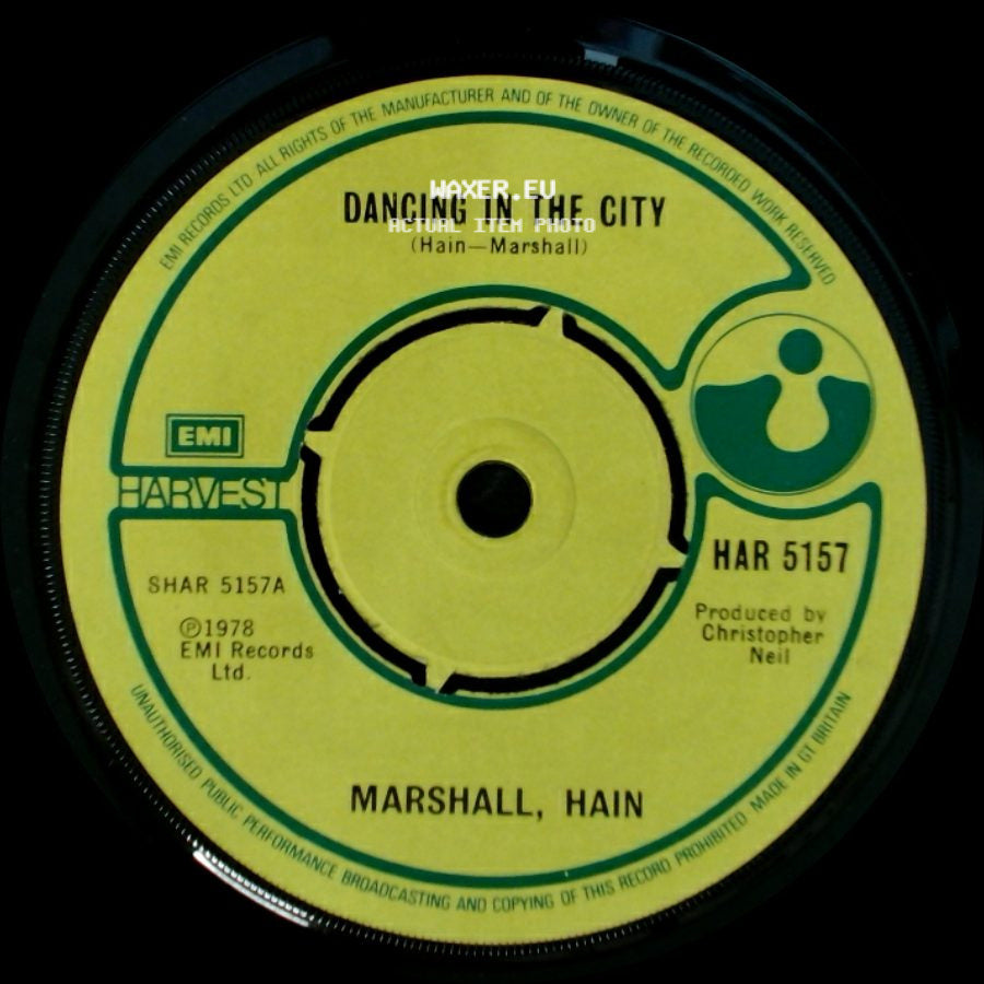 Marshall, Hain - Dancing In The City / Dancing In The City side B