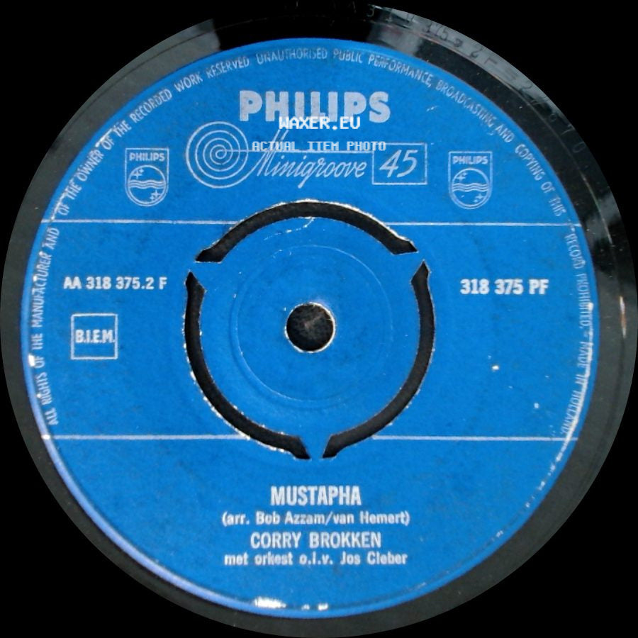 Corry Brokken - Milord / Mustapha side B
