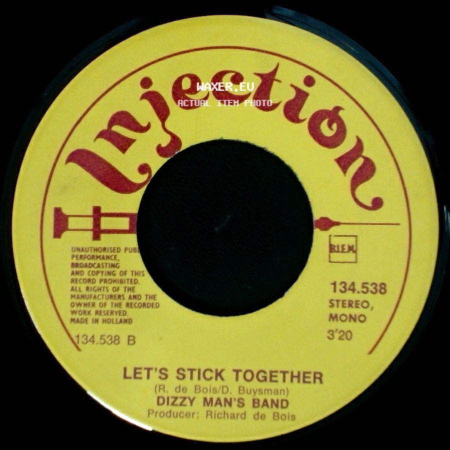 Dizzy Man's Band - Let's Stick Together / Let's Go To The Beach side A