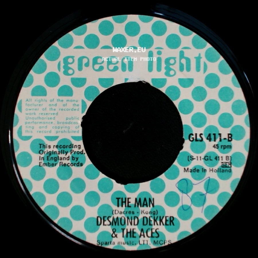 Desmond Dekker & The Aces - Israelites / The Man side B