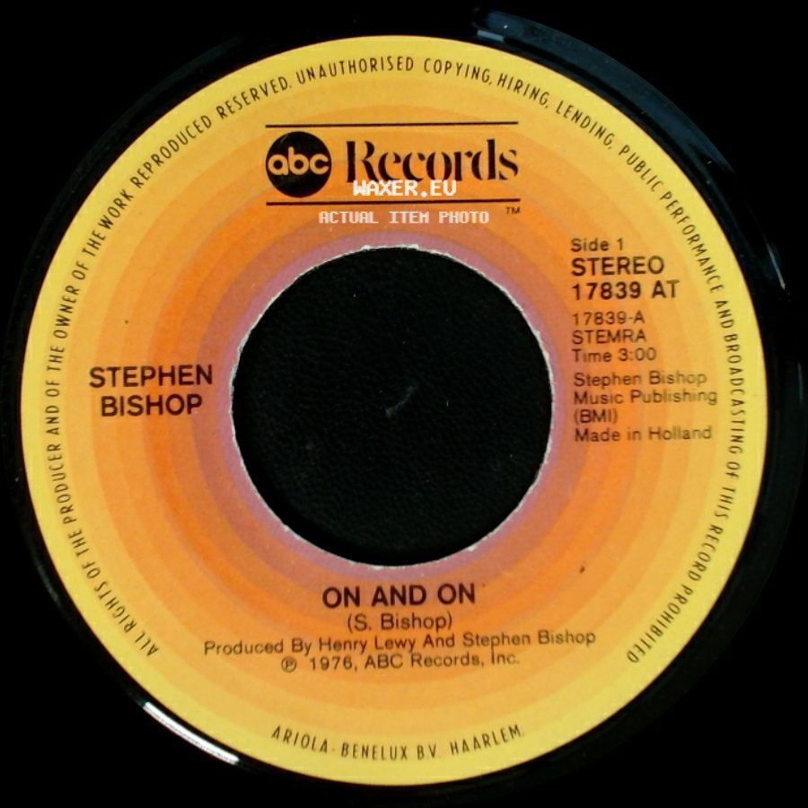 Stephen Bishop - On And On / Little Italy side A