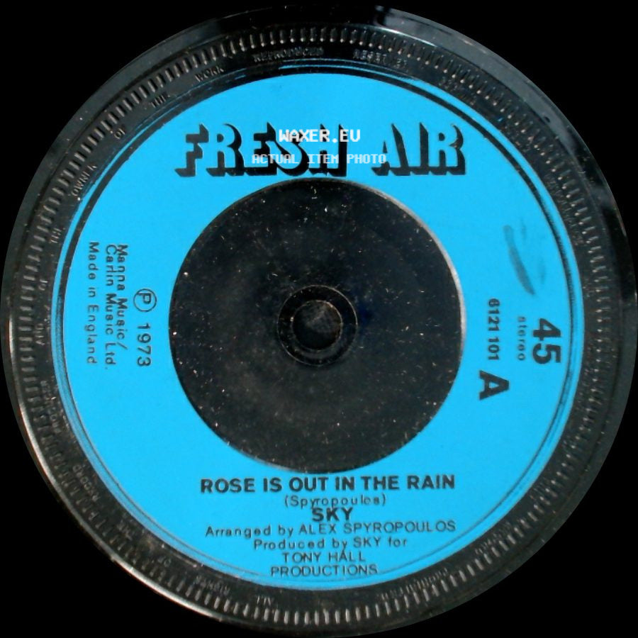Sky - Rose Is Out In The Rain / It's Not Too Late side A