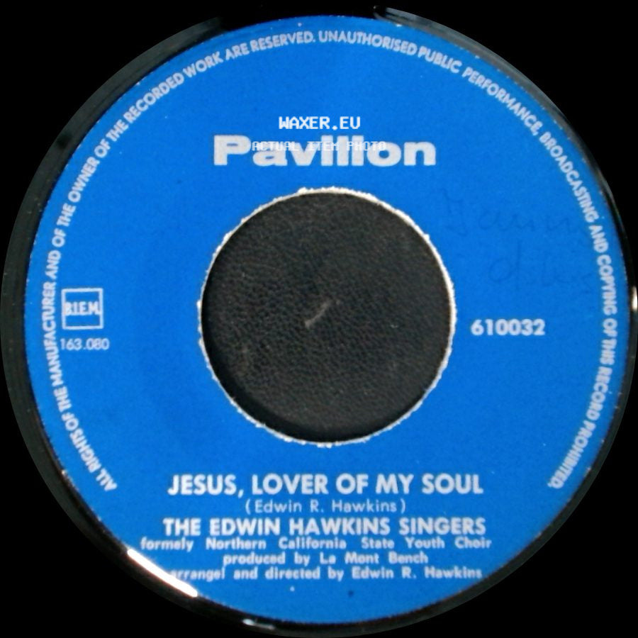 The Edwin Hawkins Singers - Jesus, Lover Of My Soul / Oh Happy Day side A