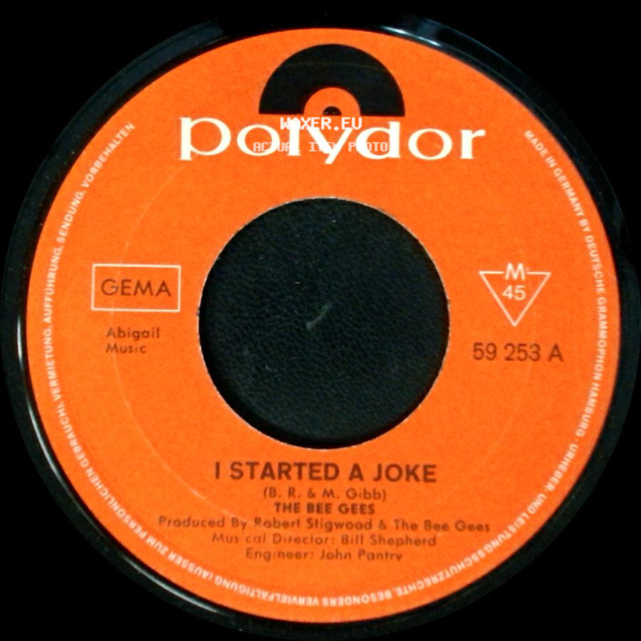 The Bee Gees - Kilburn Towers / I Started A Joke side B