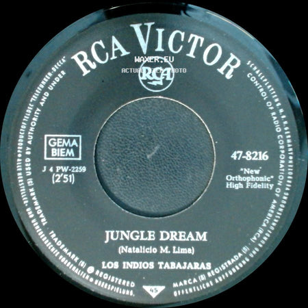 Los Indios Tabajaras - Jungle Dream / Maria Elena side A
