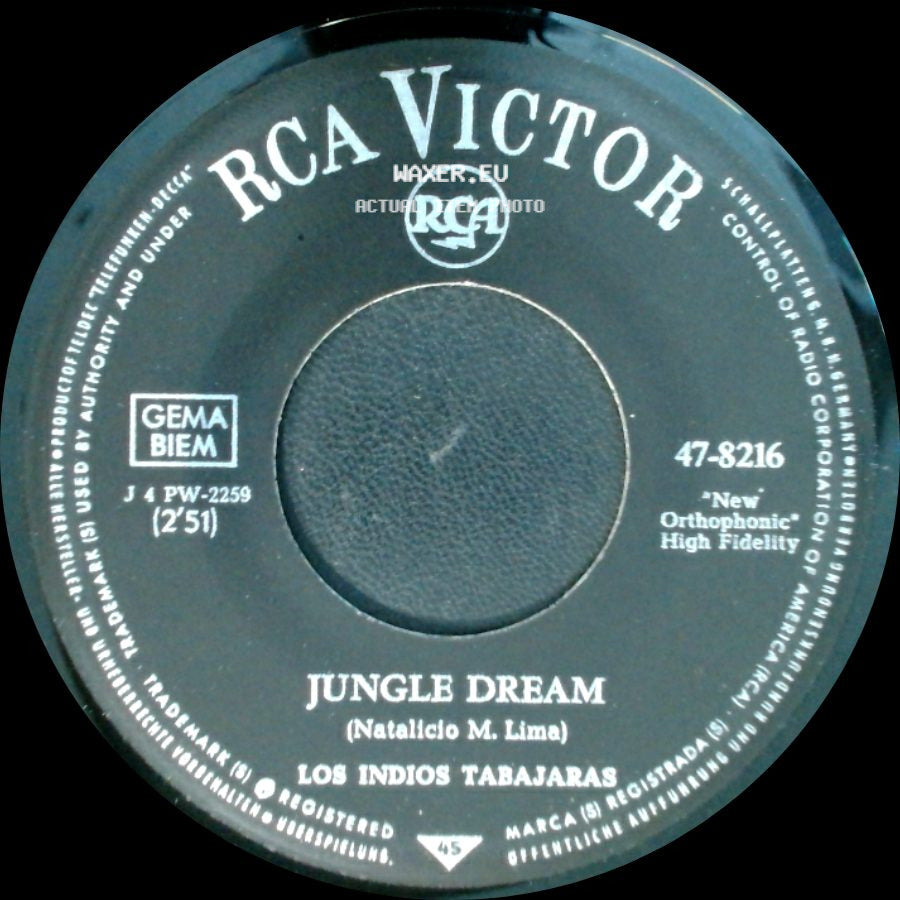 Los Indios Tabajaras - Jungle Dream / Maria Elena side A