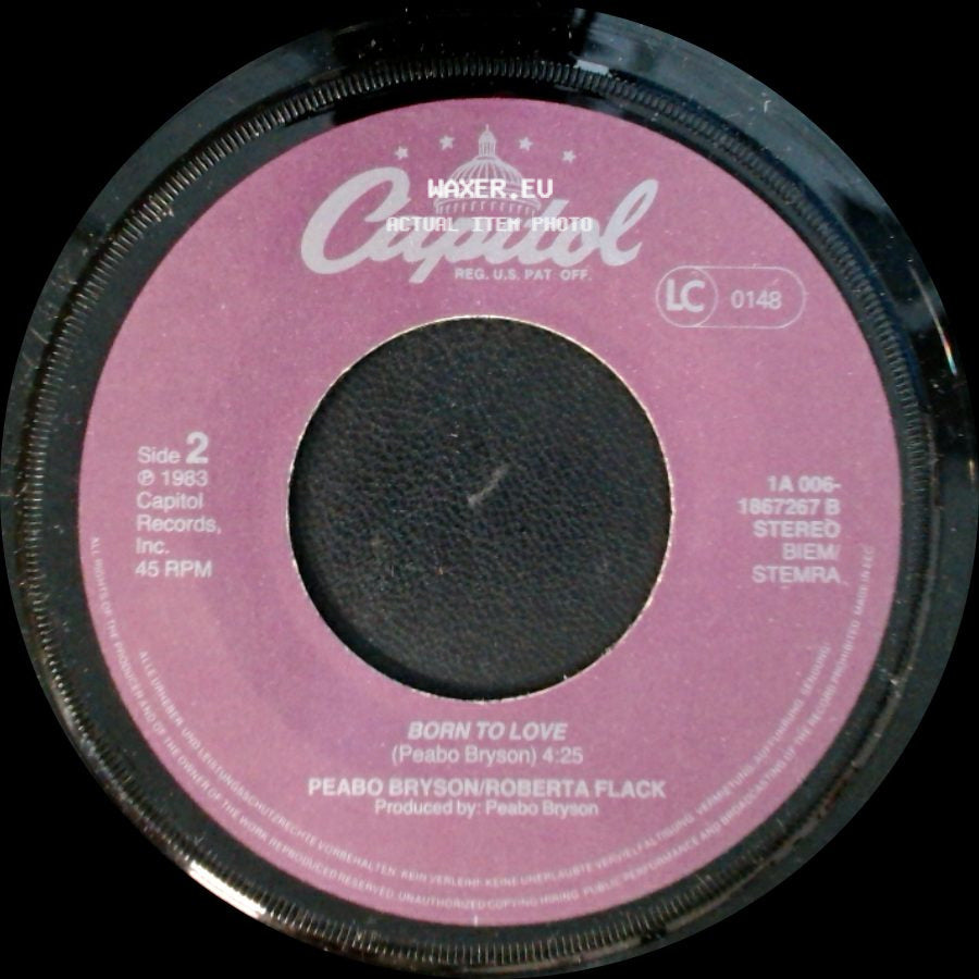 Peabo Bryson/Roberta Flack - Tonight I Celebrate My Love / Born To Love side B
