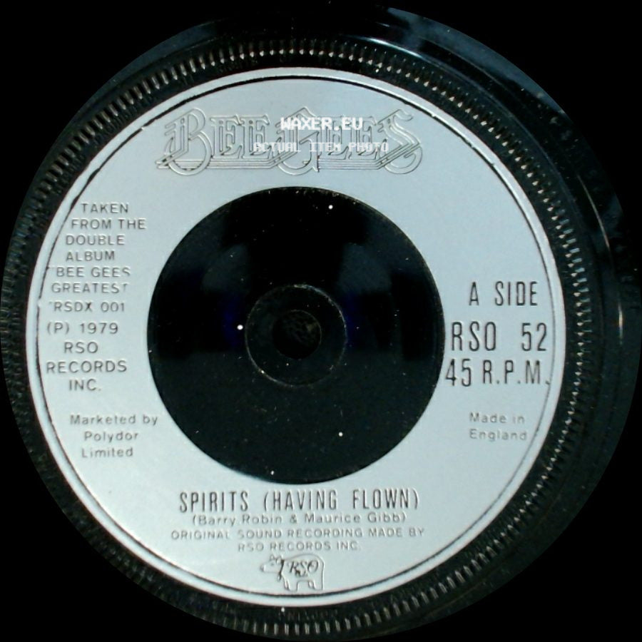 Bee Gees - Spirits (Having Flown) / Wind Of Change side A