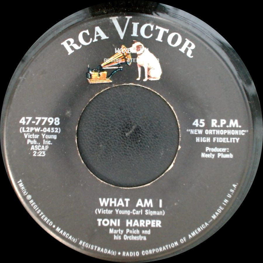 Toni Harper - Heavenly Love / What Am I side B
