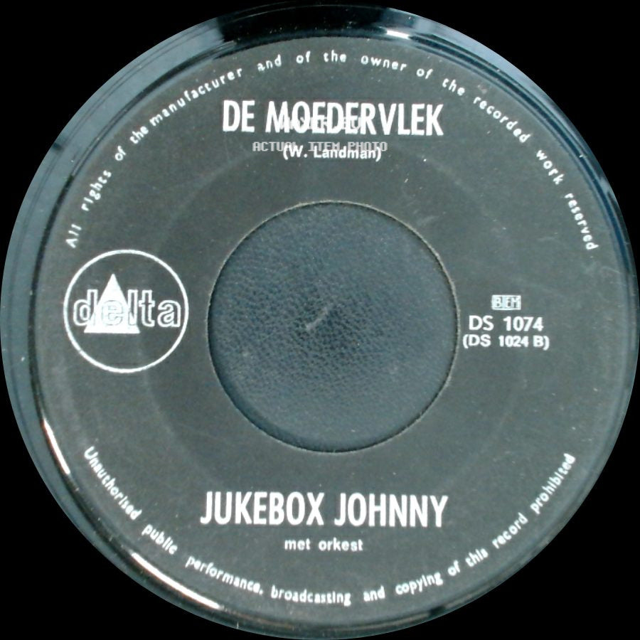 Jukebox Johnny - De Sneeuwwitte Boezem / De Moedervlek side B