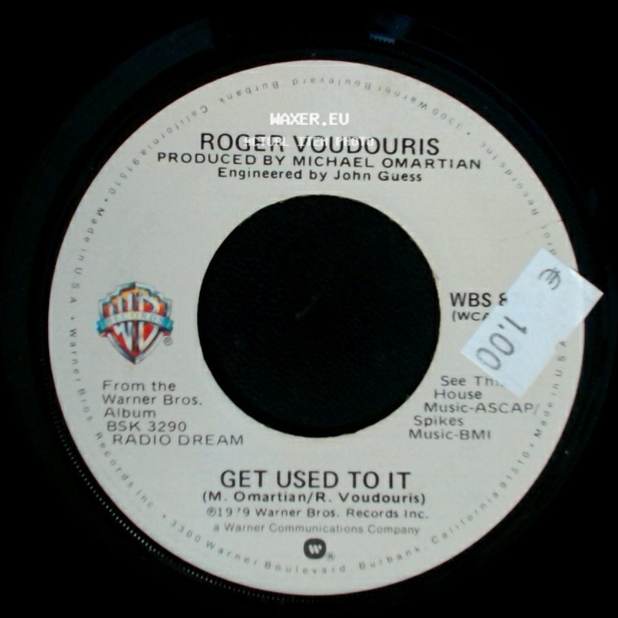 Roger Voudouris - The Next Time Around / Get Used To It side B