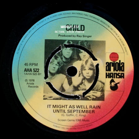 Child - It's Only Make Believe / It Might As Well Rain Until September side B