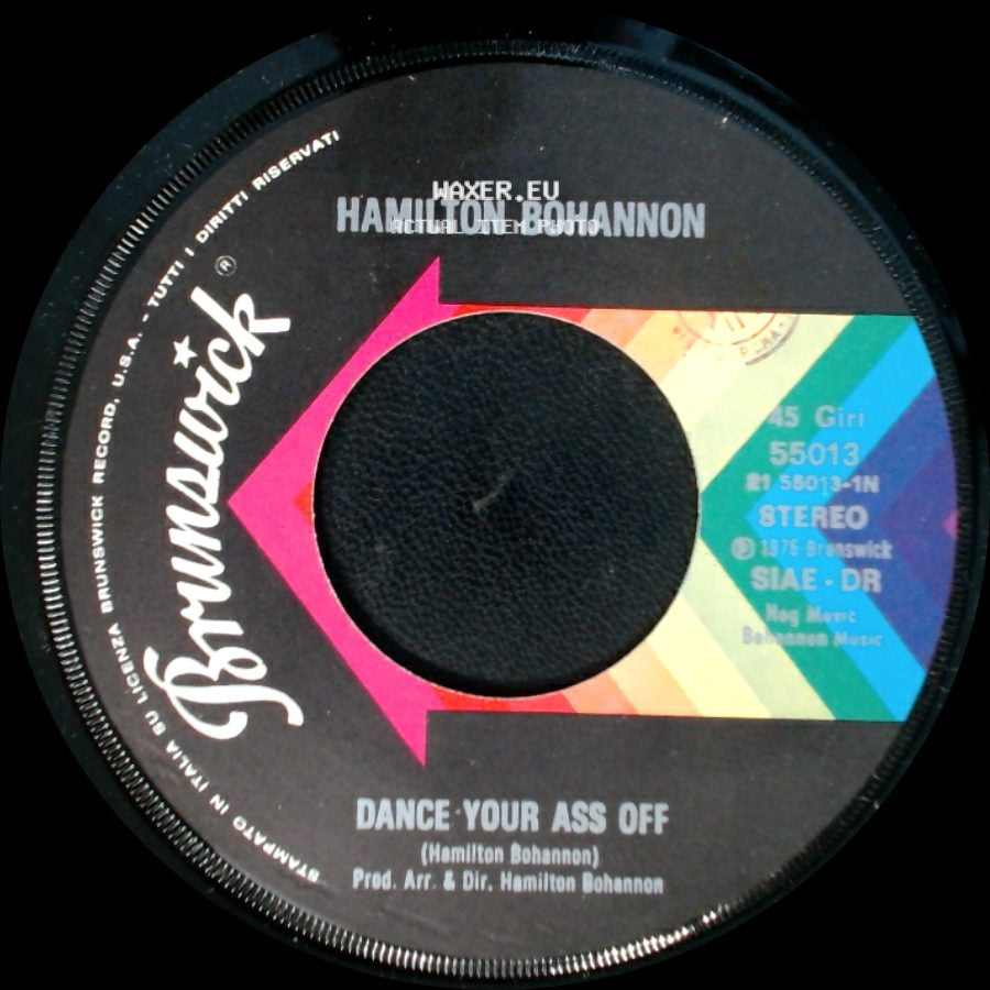 Hamilton Bohannon - Party People / Dance Your Ass Off side B