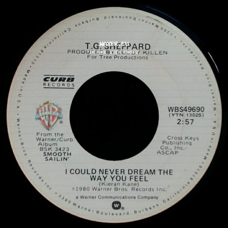 T.G. Sheppard - I Could Never Dream The Way You Feel / I Loved 'em Every One side A