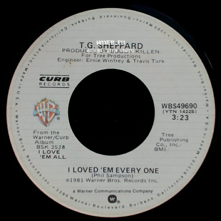 T.G. Sheppard - I Could Never Dream The Way You Feel / I Loved 'em Every One side B
