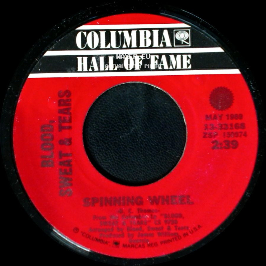 Blood, Sweat & Tears - You've Made Me So Very Happy / Spinning Wheel side B