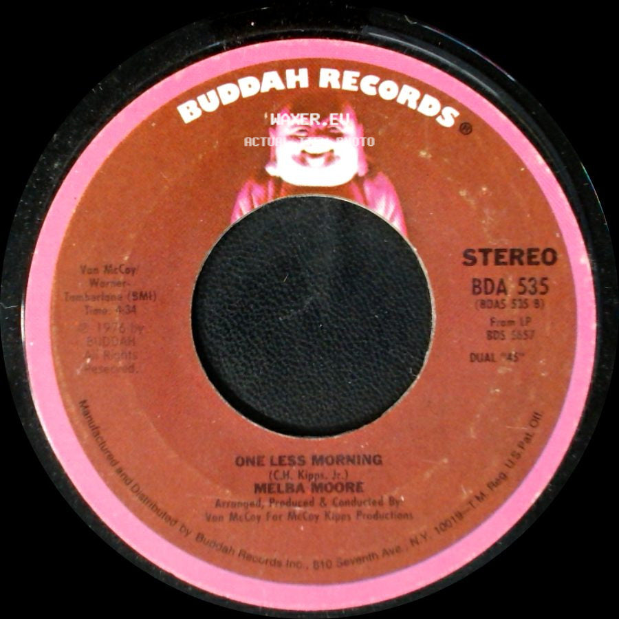 Melba Moore - One Less Morning / Lean On Me side A